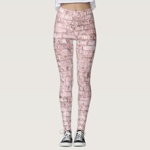 Leggings Ladrillo Retro Rosa: Resumen saturado