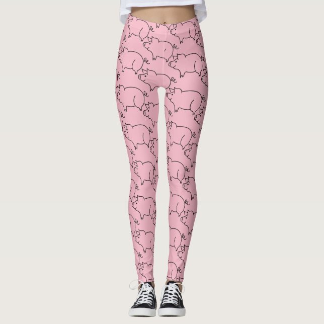 Leggings Ladrón de animales porcinos (Anverso)