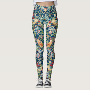 Leggings ladrón de fresa - Diseño de William Morris