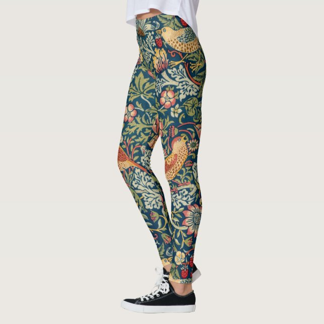 Leggings Ladrón de fresa por William Morris (Izquierda)