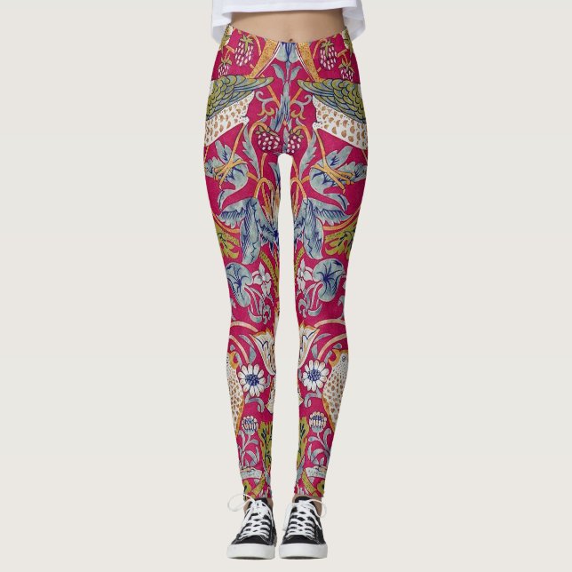 Leggings Ladrón de fresa, William Morris (Anverso)