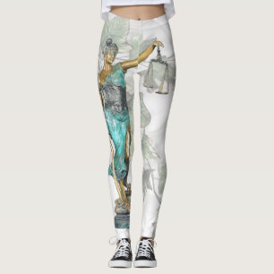 Leggings Lady Justicia sobre Ivy y y Satin 1