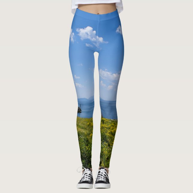 Leggings Lago hermoso Yellowstone (Anverso)