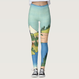 Leggings Lago Hokusai Hakone en la provincia de Sagami