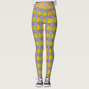 Leggings Lágrimas amarillas y verdes