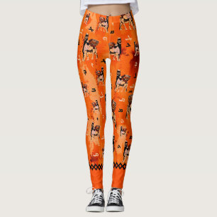 Leggings Lamassu y alfabeto