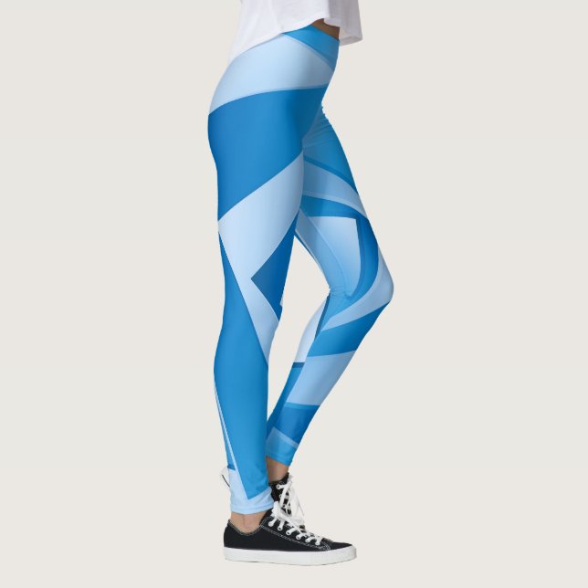 Leggings Láminas Azules (Derecha)