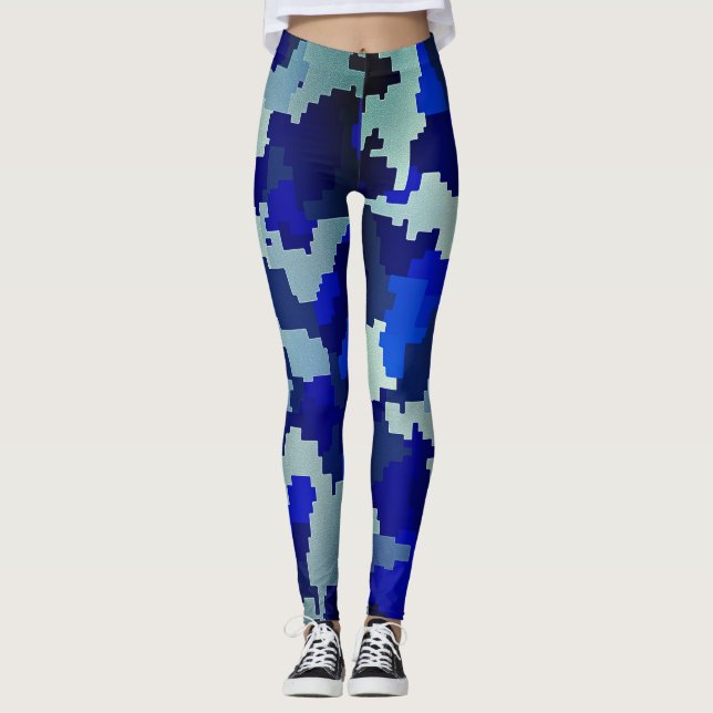 Leggings "Lámparas de patrón" (Anverso)