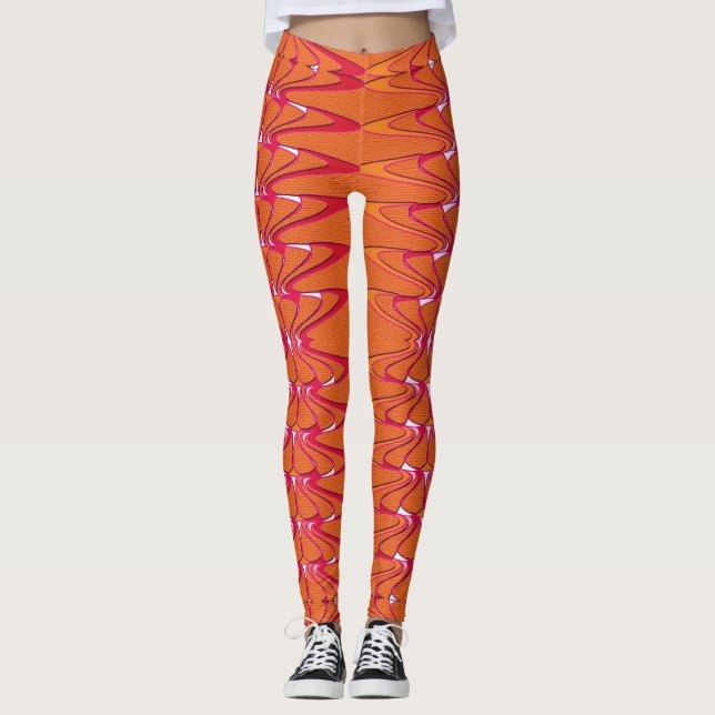 Leggings Lancha de frambuesa (Anverso)