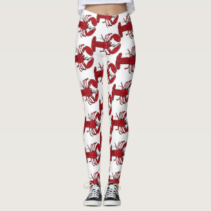 Leggings Langosta roja Thunder_Cove de Maine