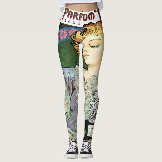 Leggings Lanza 1896 de Alfons Mucha Parfum Rodo (Anverso)