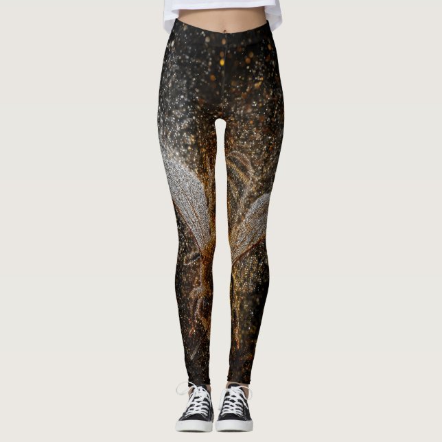 Leggings Las abejas caídas son mágicas (Anverso)