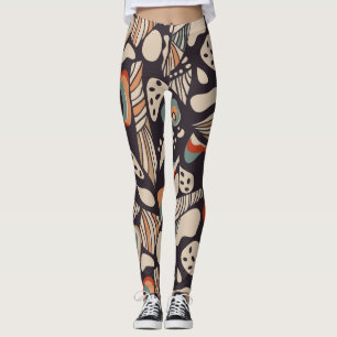 Leggings Las alas abstractas de las mariposas inspiran el p