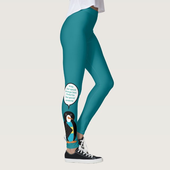 Leggings Las Bahamas Ms Penguin Hablando  (Derecha)