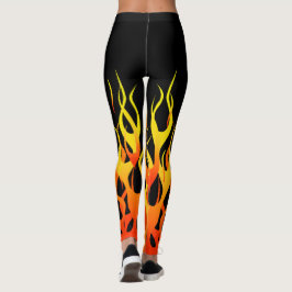 Leggings Las Carreras clásicas del coche de carreras