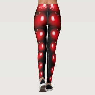 Leggings Las cerezas rojas pegadas a las piernas - Tus colo