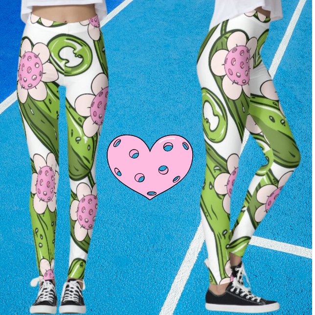 Leggings Las damas de Pickleball son divertidas (Unique leggings to show pickleball love and make others laugh)