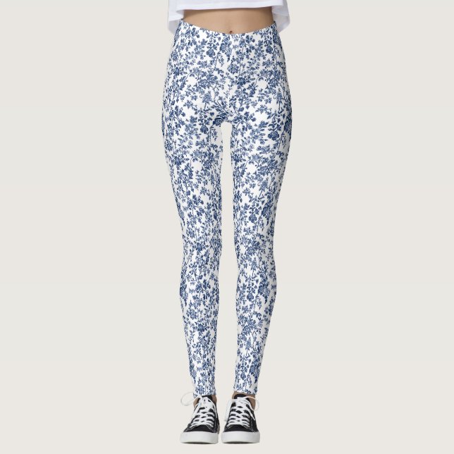 Leggings Las flores florecen por su propia alegría (Anverso)