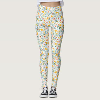 Leggings Las Flores Son El Alfabeto De Los Ángeles