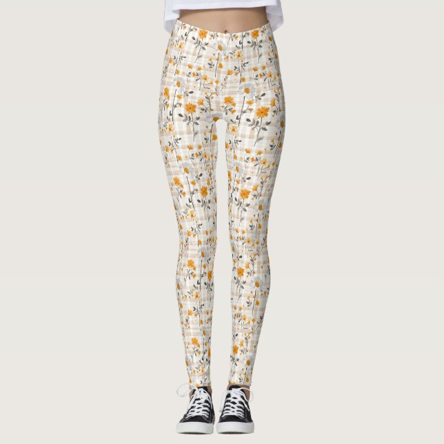 Leggings Las flores son el lenguaje más fiel del amor (Anverso)