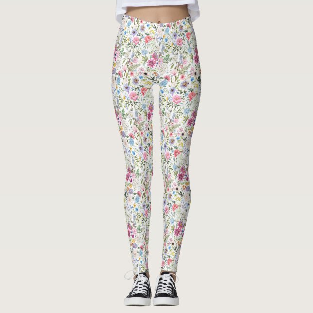 Leggings Las Flores Son Las Palabras De La Tierra (Anverso)