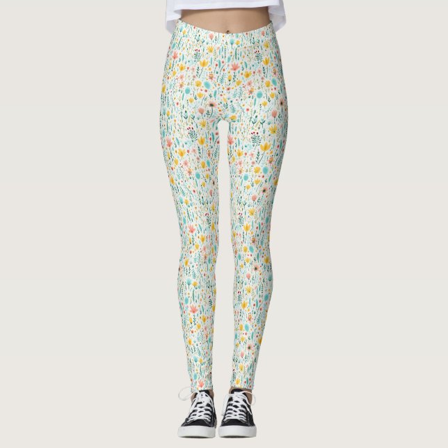 Leggings Las Flores Son Los Besos De La Tierra (Anverso)