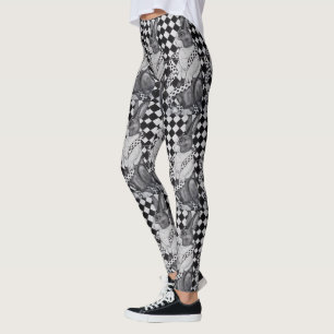 Leggings Las insólitas piernas de mujeres conejo blanco ne