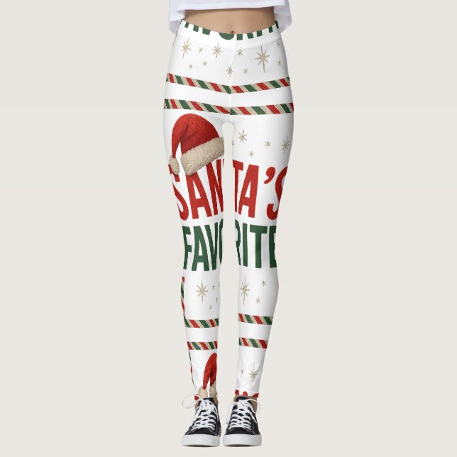 Leggings Las leyendas favoritas de Santa Claus (Anverso)
