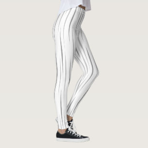 Leggings Las llamas únicas de organismos blancos adorables