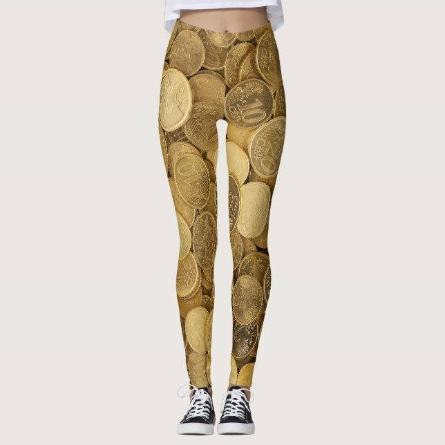 Leggings Las monedas de las mujeres cambian (Anverso)