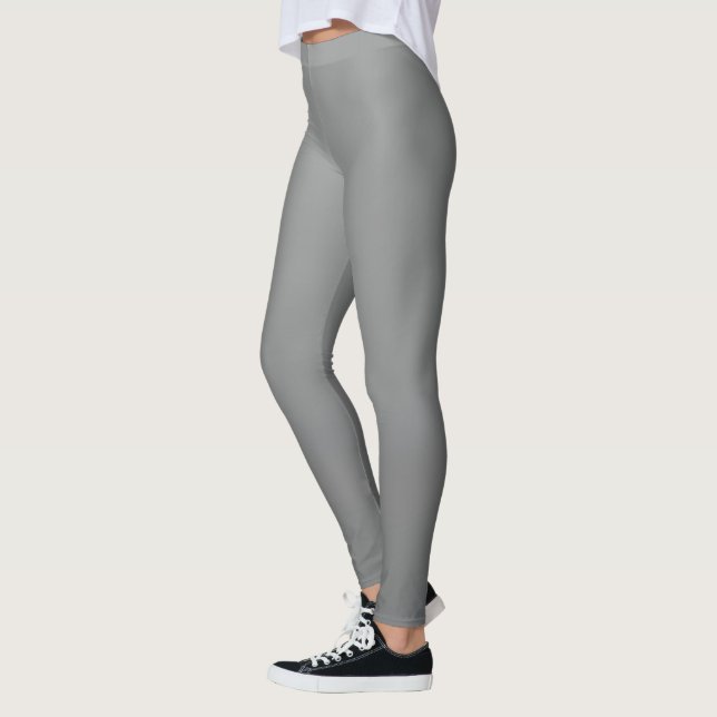 Leggings Las mujeres elegantes y grises piernas Verde azula (Izquierda)