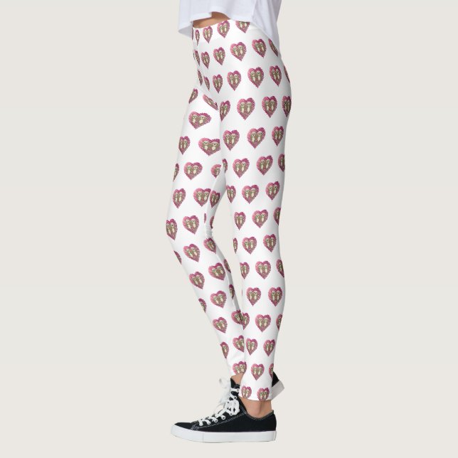 Leggings Las nutrias flotantes nutritivas (Izquierda)
