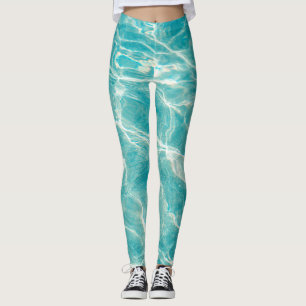 Leggings las olas del mar
