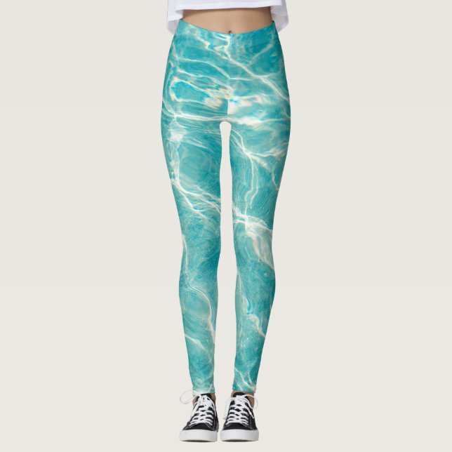 Leggings las olas del mar (Anverso)