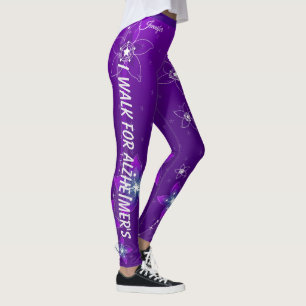 Leggings Las piernas andando de Alzheimer se presentan