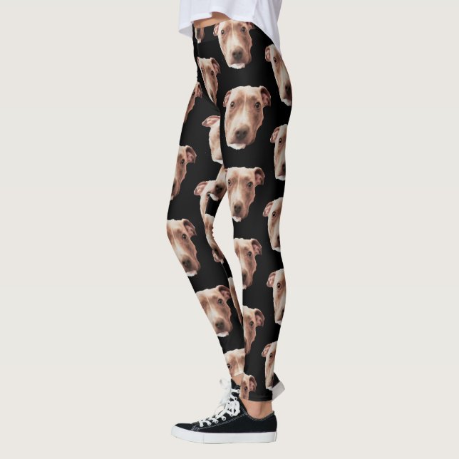 Leggings Las piernas de BULLDOG del PIT (Izquierda)