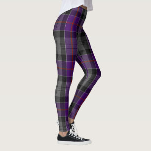 Leggings Las piernas de las mujeres escocesas de Tartán gr