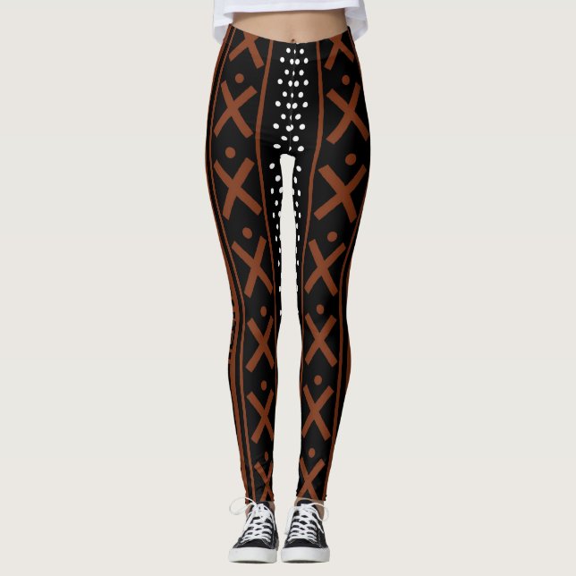 Leggings Las piernas inspiradas en la blogósfera africana (Anverso)