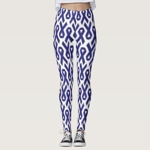 Leggings Las piernas púrpuras de la cinta de opciones de A