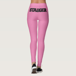 Leggings Las piernas rosadas de las mujeres más grandes