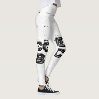 Leggings Las piernas Una mezcla de encanto vintage