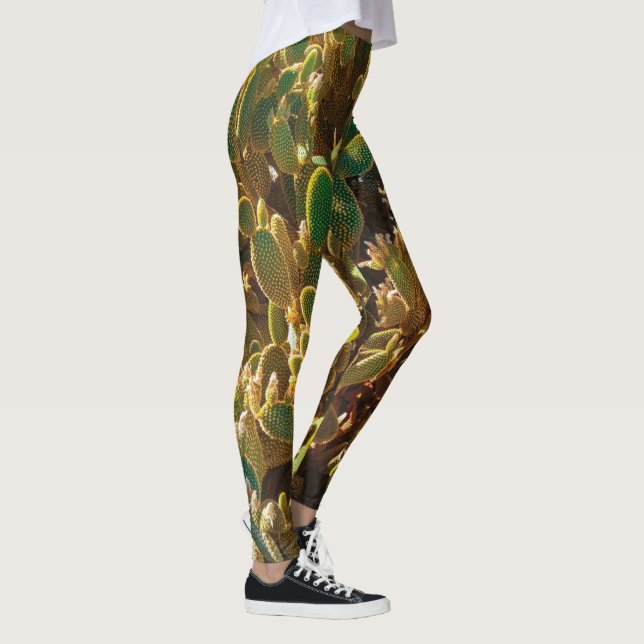 Leggings Las plantas de cactus del desierto de África temen (Derecha)