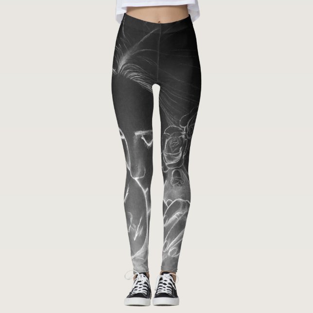 Leggings Las polainas de las mujeres (Anverso)