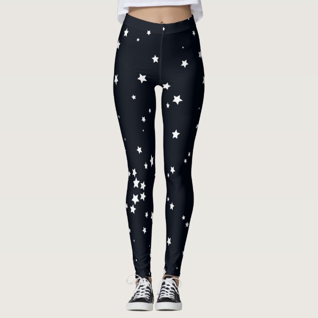 Leggings Las polainas de las mujeres de la estrella de (Anverso)
