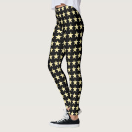 Leggings Las polainas de las mujeres de la estrella del