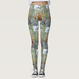 Leggings Las polainas "de las mujeres de salto del cactus"