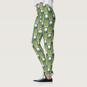 Leggings Las polainas de las mujeres del dibujo animado de