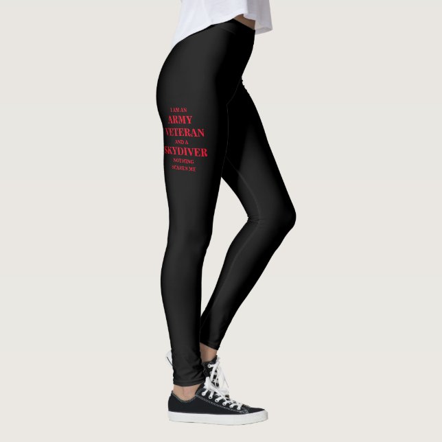 Leggings Las polainas de las mujeres del "EJÉRCITO (Derecha)