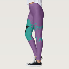 Leggings Las polainas de las mujeres del guerrero de