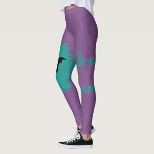 Leggings Las polainas de las mujeres del guerrero de